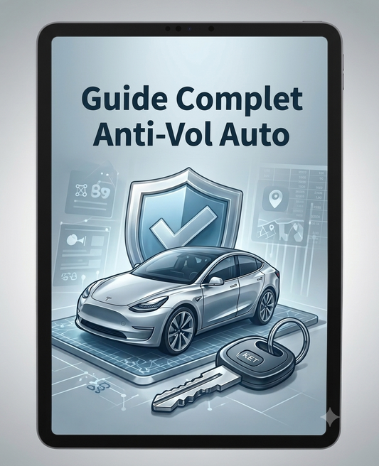 Cadeau e-book : Le guide pour protéger sa voiture du vol